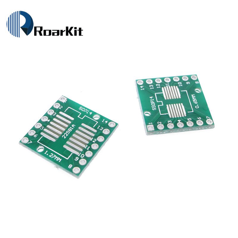 10pcs PCB Board SOP8 SOP14 SOP16 SOP20 SOP24 SOP28 QFP FQFP TQFP Turn To DIP Adapter Converter Plate TSSOP 8 14 16 20 24 28 | BigBuy360 - bigbuy360.vn