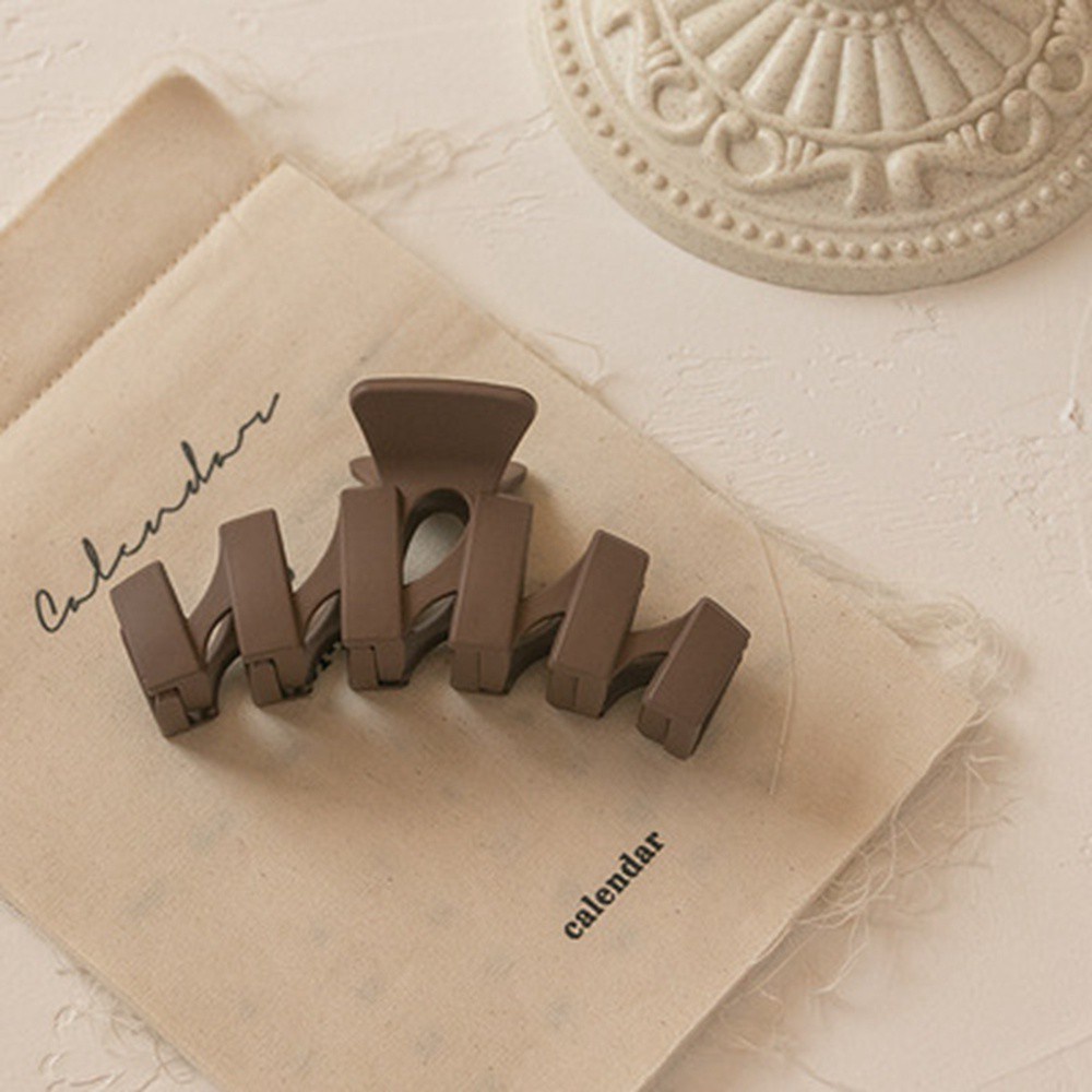 Kẹp Tóc Càng Cua Bằng Acrylic Màu Sắc Ngọt Ngào Phong Cách Hàn Quốc Cho Nữ