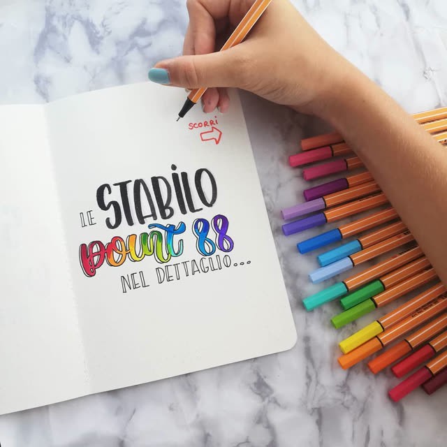 Bút Lông Kim Stabilo Point 88 Ngòi Fineliner 0.4mm Cây Đầu To