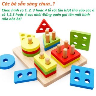 Thả hình 4 trụ