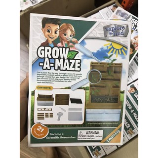 GREEN SCIENCE- GROW A MAZE KHOA HỌC XANH - CÂY PHÁT TRIỂN TRONG MÊ CUNG