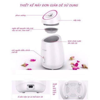 Máy Xông hơi massage da mặt hiệu magic cao cấp