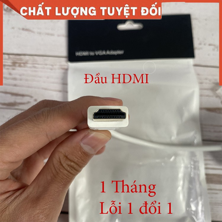 Hdmi to vga audio adapter có âm thanh cáp máy tính cáp chuyển đổi hdmi sang vga LUVIBA CA01