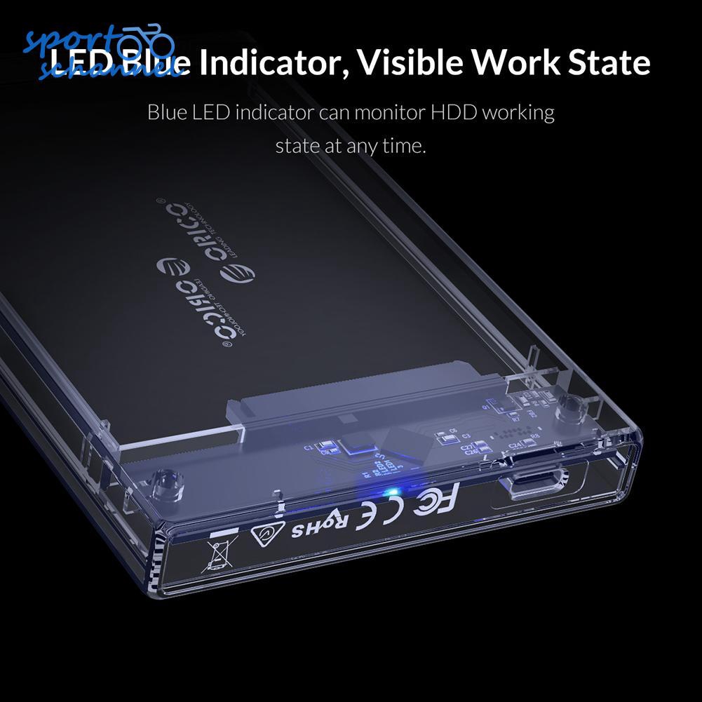 Hộp Đựng Ổ Cứng Orico Hdd Usb 3.1 Type C Sang 2.5 Sata Ssd | BigBuy360 - bigbuy360.vn