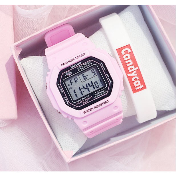 ĐỒNG HỒ NAM NƯ SHHORS VUÔNG NHIỀU MÀU D361 SIÊU ĐẸP | BigBuy360 - bigbuy360.vn