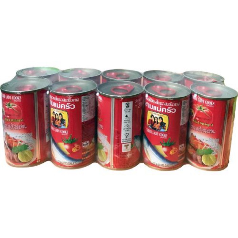 [NOWSHIP] Cá Hộp - Cá Nục Xốt Cà 3 Cô Gái Thái Lan Lon 155g | BigBuy360 - bigbuy360.vn