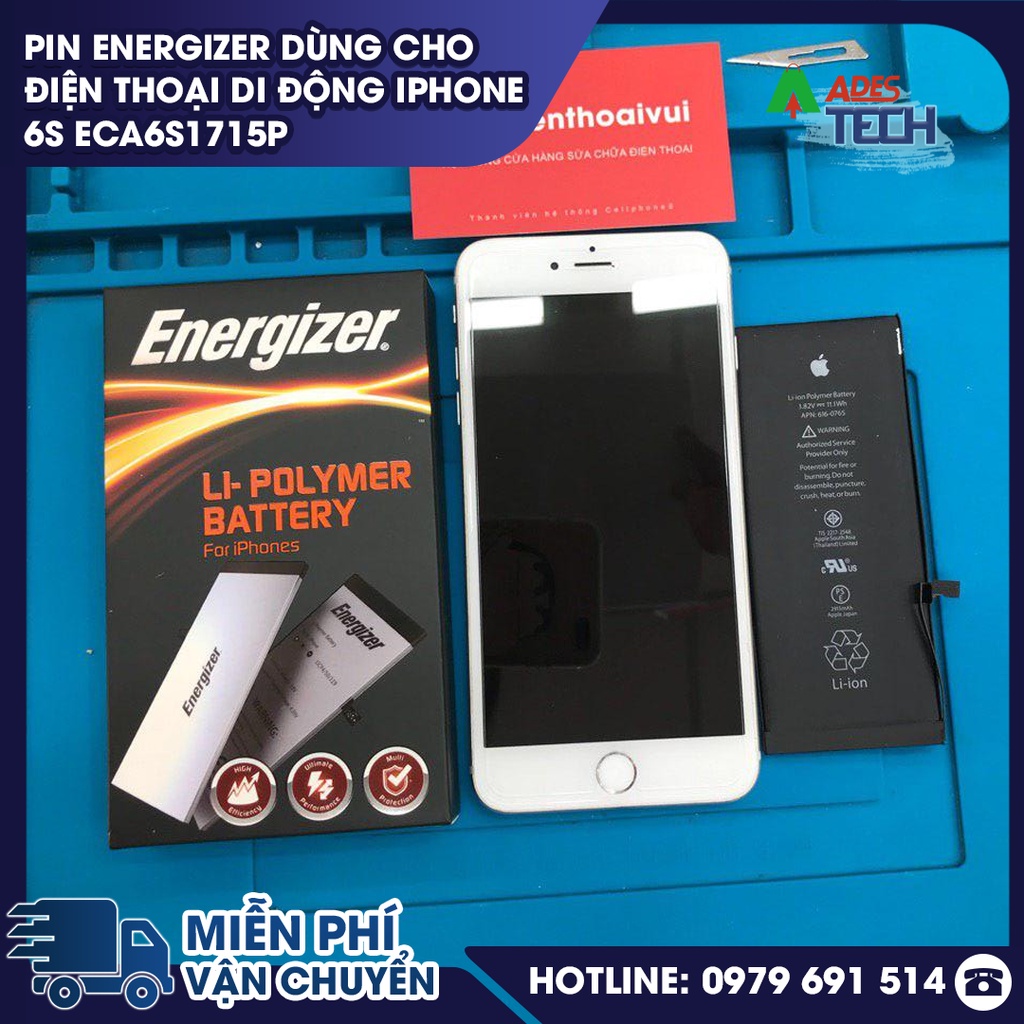 [HÀNG CHÍNH HÃNG] Pin Energizer dùng cho điện thoại di động iPhone 6S ECA6S1715P - BẢO HÀNH 12 THÁNG