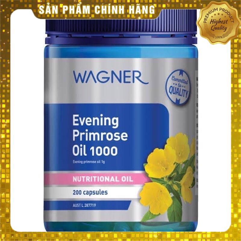 Tinh Dầu Hoa Anh Thảo Wagner Evening Primrose Oil 1000 hộp 200viên