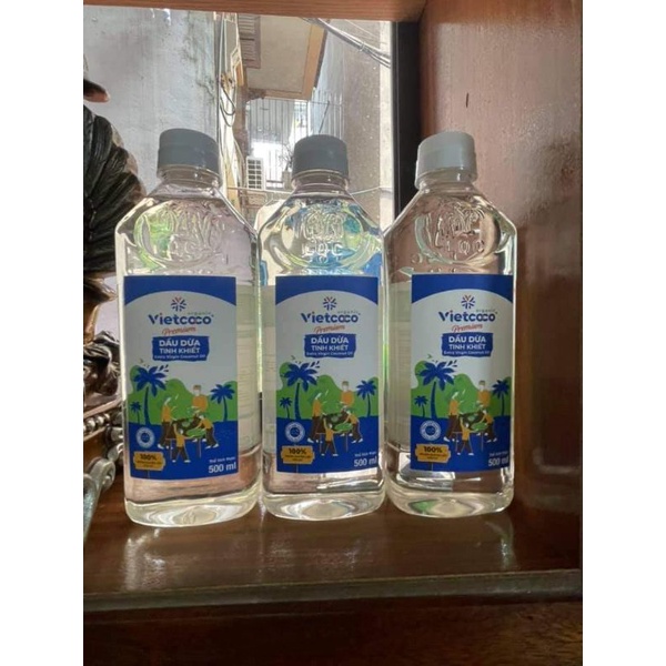 DẦU DỪA ÉP LẠNH ORGANIC VIETCOCO