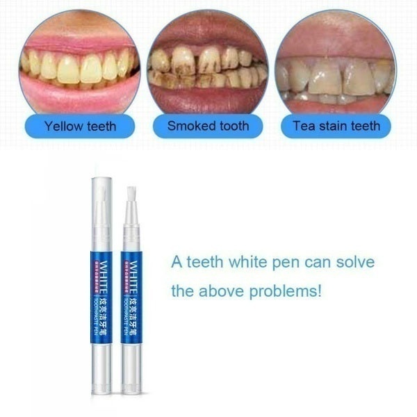 1 Bút Gel Làm Trắng Răng Loại Bỏ Vết Bẩn Làm Trắng Răng