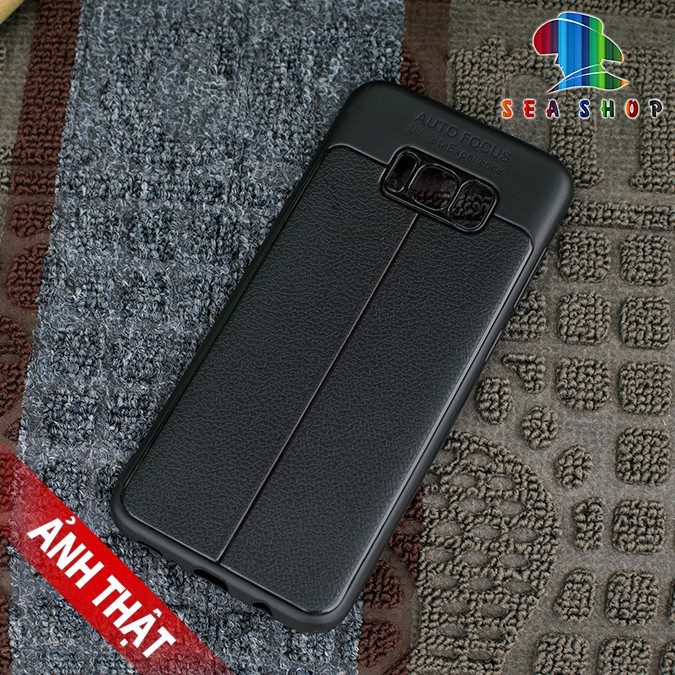 Ốp lưng Samsung Galaxy S8 Plus vân da loại A