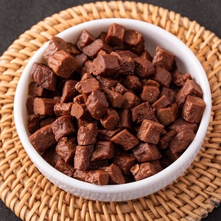 Thịt bò viên vuông hảo hạng 500gr bổ sung đạm canxi + huấn luyện boss cún
