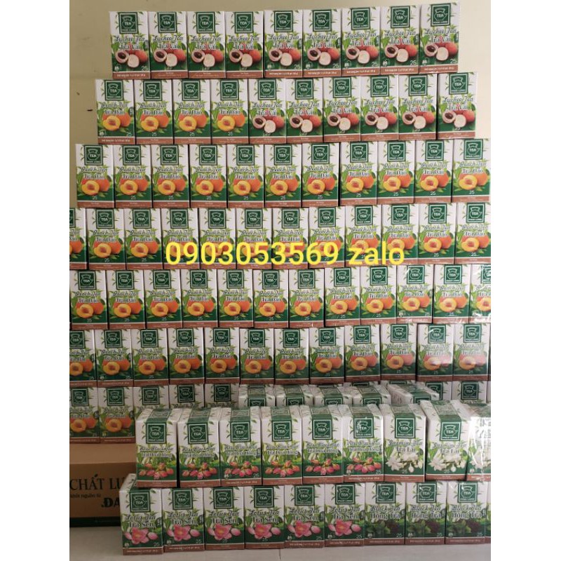 TRÀ ĐÀO TÚI LỌC PHÚC LONG (25 gói) 50g | BigBuy360 - bigbuy360.vn
