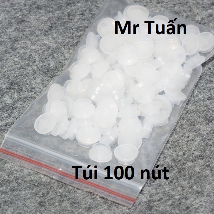 nút đựng keo nối mi (túi 100 cái-50 cái-25 cái) dụng cụ nối mi mr Tuấn.