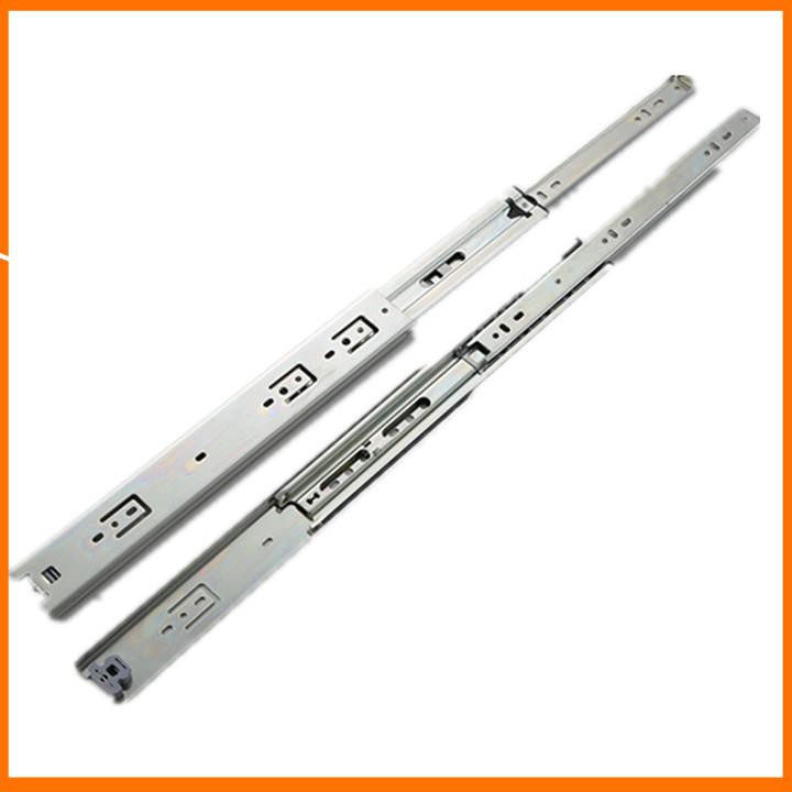 Ray Trượt Bi 3 Tầng Inox - Ray Trượt Bi 3 Tầng Inox được bôi trơn bằng một tinh dầu đặc biêt nhằm chuyển động nhẹ nhàng