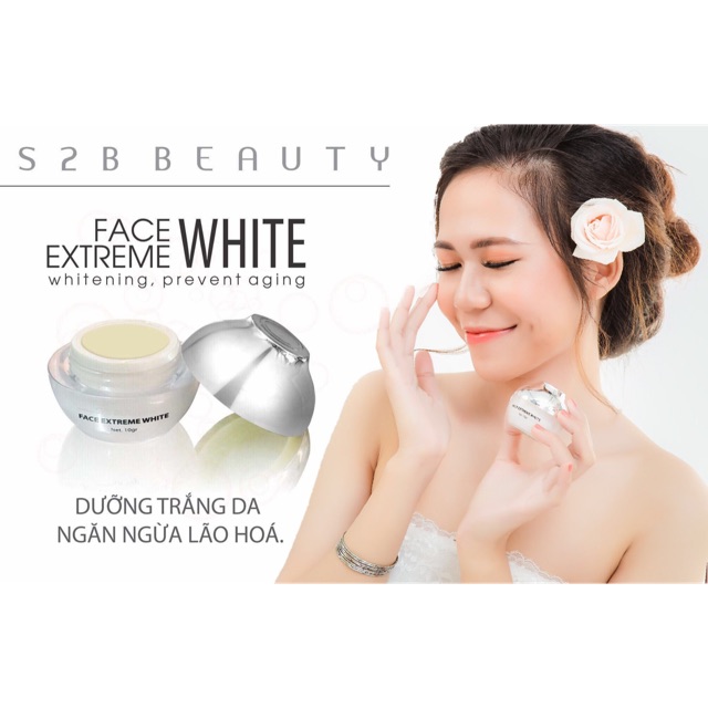 Kem dưỡng trắng da Face Extreme White S2B Beauty