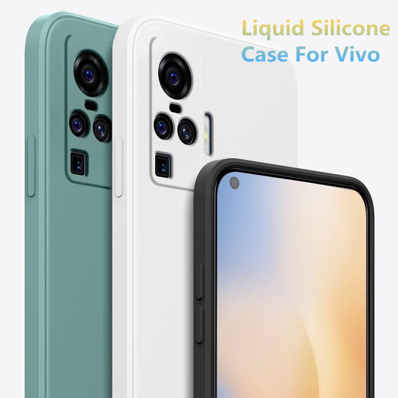 Sang Trọng Ốp Điện Thoại Silicon Dẻo Màu Sắc Ngọt Ngào Cho Vivo V20 Pro X50 X30 Pro