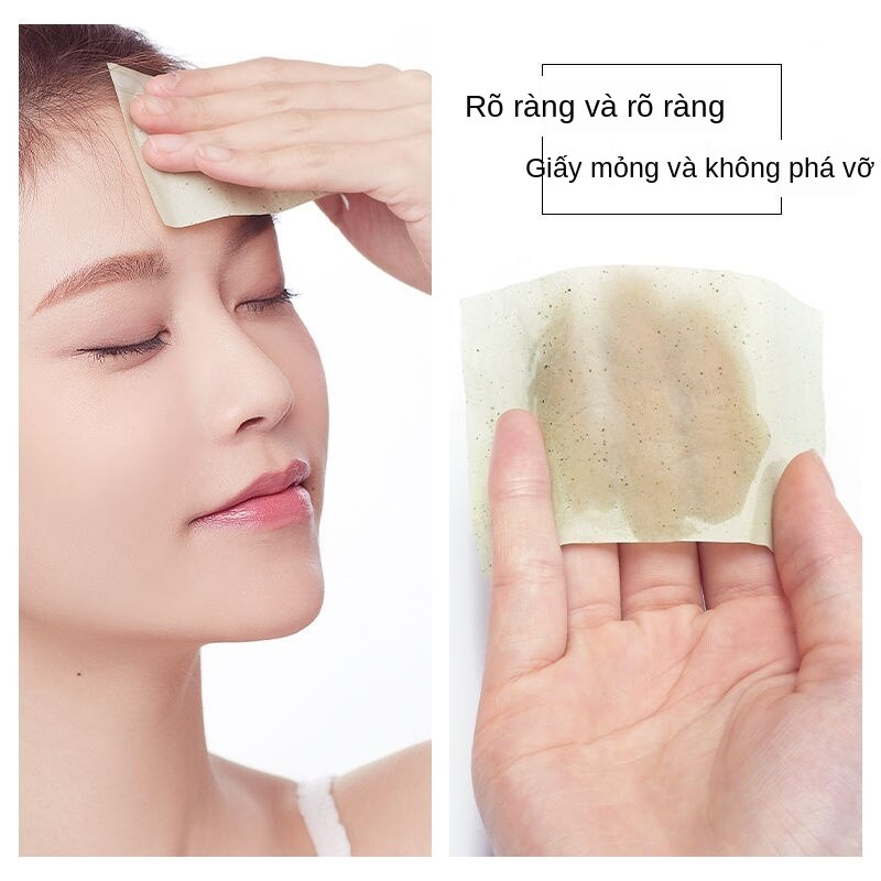 Hộp 100 Giấy Thấm Dầu Có Khả Năng Khử Mùi Tốt Cho Da Tiện Dụng | BigBuy360 - bigbuy360.vn