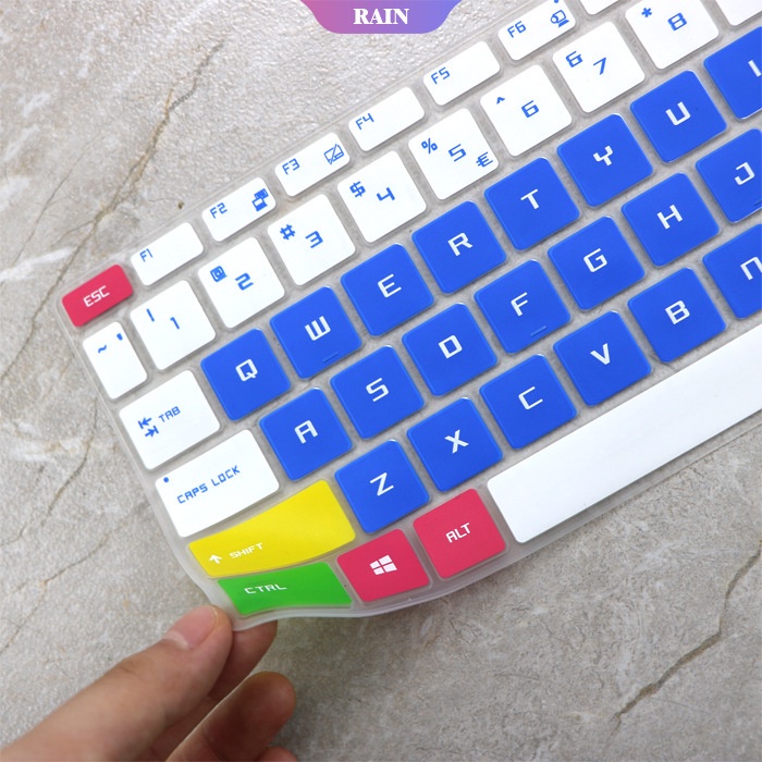 Vỏ bàn phím silicon mềm siêu mỏng Tấm bảo vệ da cho máy tính xách tay chơi game MSI GF63 8rd 8rc GS65 15,6 inch GF 63-RAIN
