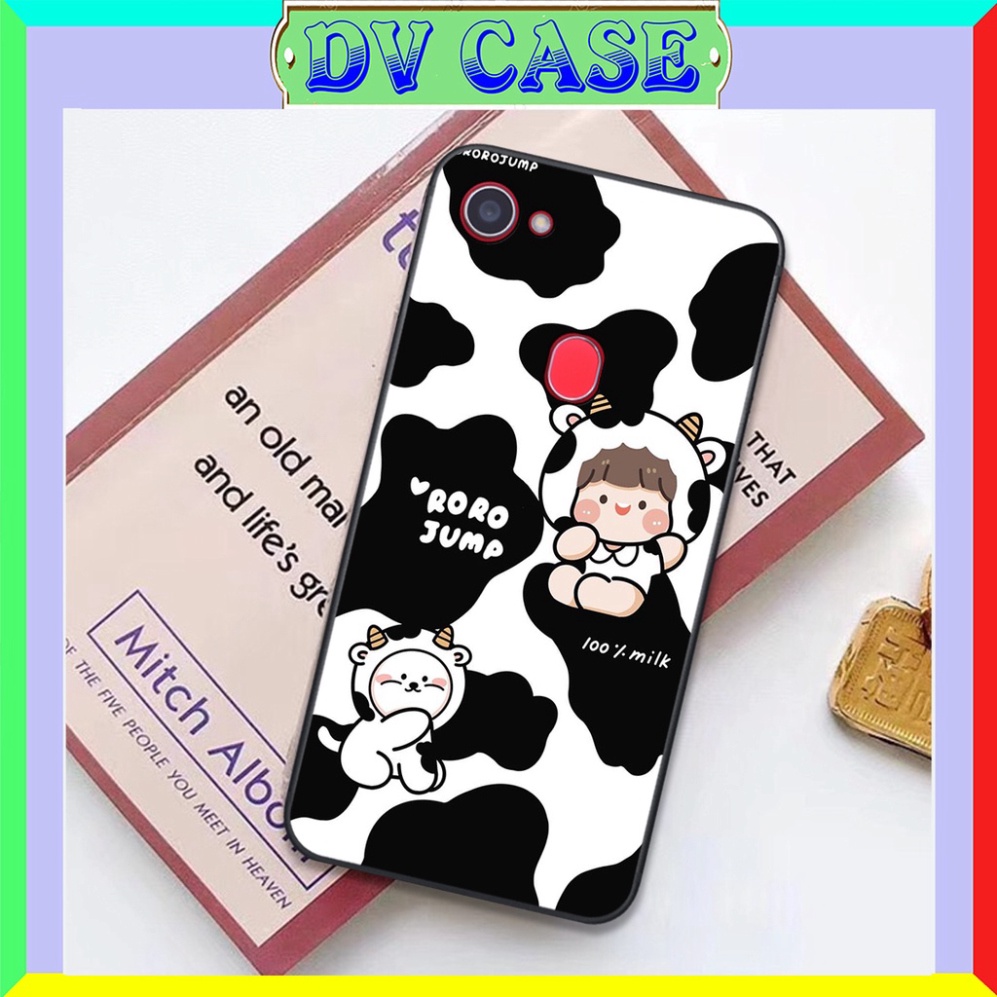 Ốp lưng Oppo F5 - Oppo F5 Youth - Oppo F7 - Oppo F7 Youth In hình Bò Sữa Đáng Yêu Cute
