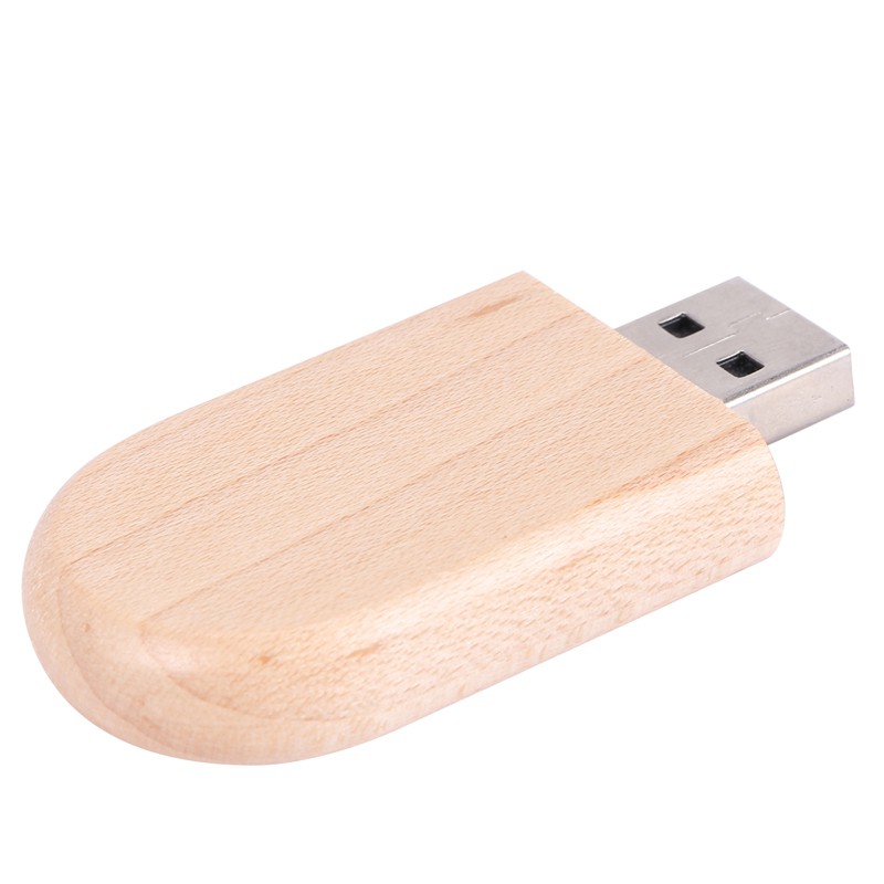 Wood USB 2.0 High Speed 'Unita' Flash Memory Stick (4GB)