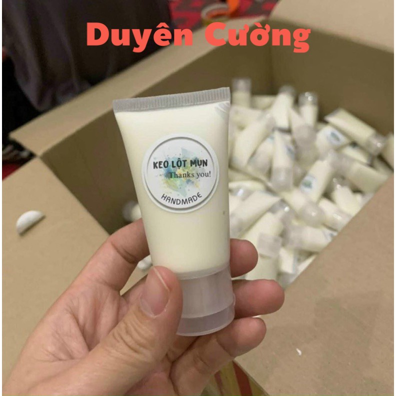 Gel Lột Mụn Đầu Đen Handmade, Keo Lột Mụn Cám Làm Sạch Sâu Hỗ Trợ Giảm Mụn Cho Vùng Mũi