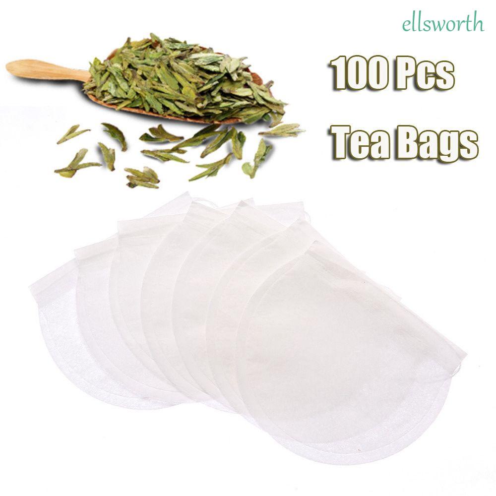 Set 100 túi lọc trà dùng một lần tiện dụng