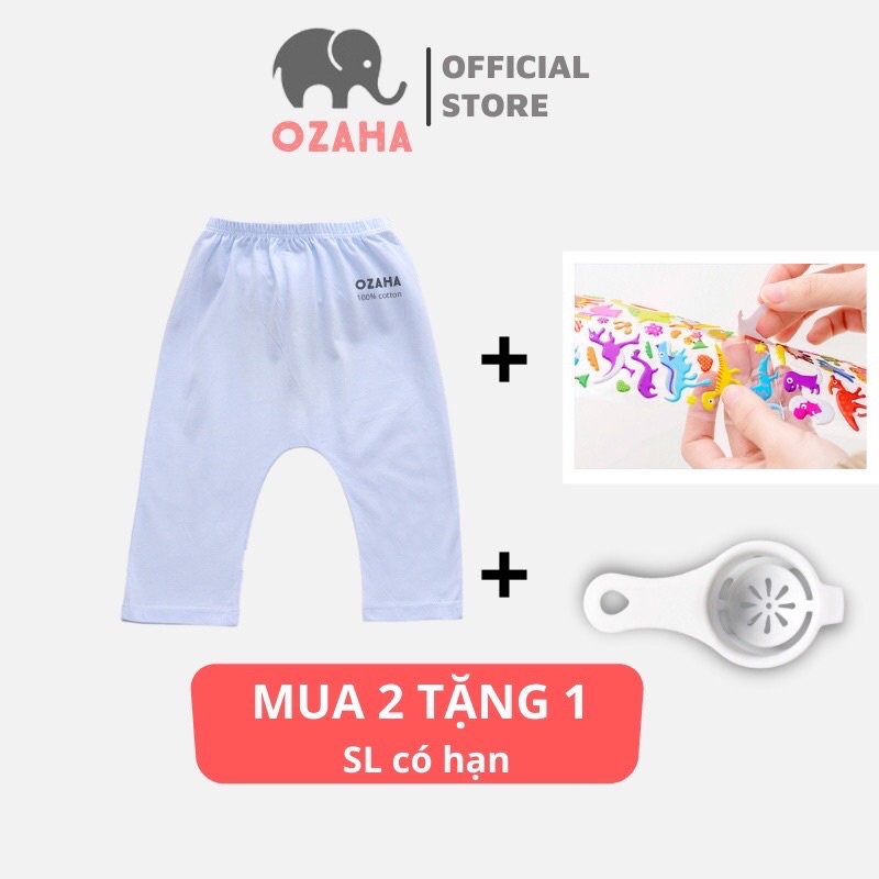 Quần áo sơ sinh Hotga, Ozaha 100% cotton loại 1