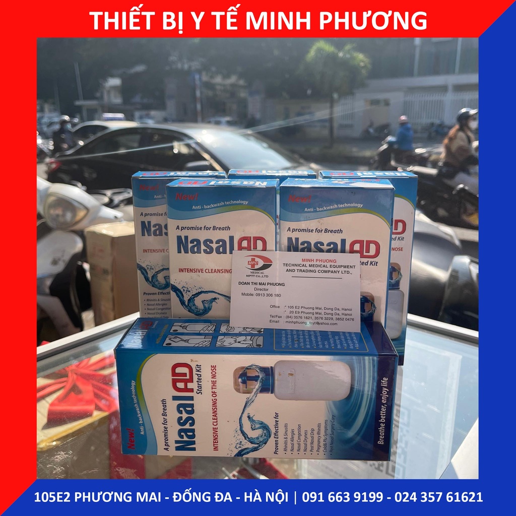 Bình rửa mũi chữa xoang Nasal AD