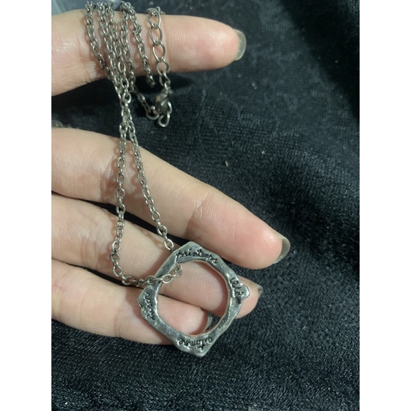 Dây chuyền mặt khắc chữ si Nhật Ms:252