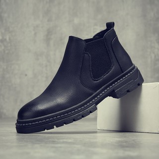 Giay Da Chelsea Boot Nam Collection 2019 (đế cao 5cm.)