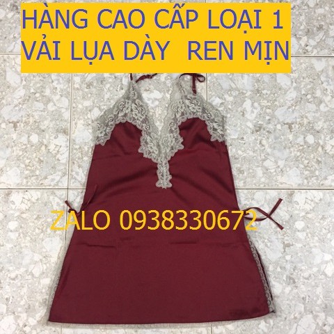 𝑽𝒂́𝒚 𝒏𝒈𝒖̉ 𝒍𝒖̣𝒂 hai dây sexy🔥LOẠI 1 DÀY🔥 đầm ngủ sexy đồ ngủ lụa đẹp quyến rũ giá rẻ