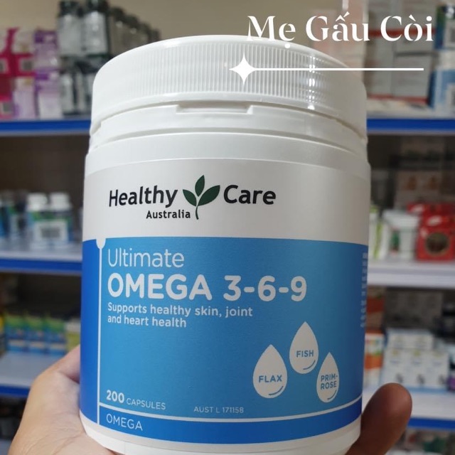 Omega 369 Healthy care Úc 200 viên