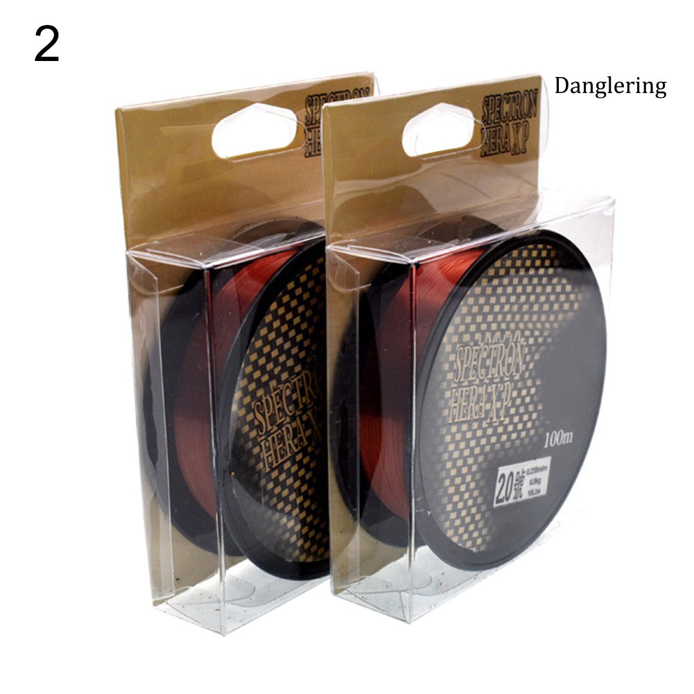 Cuộn dây câu cá 100m tùy chọn màu sắc