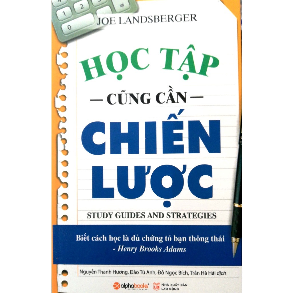 Sách - Học Tập Cũng Cần Chiến Lược