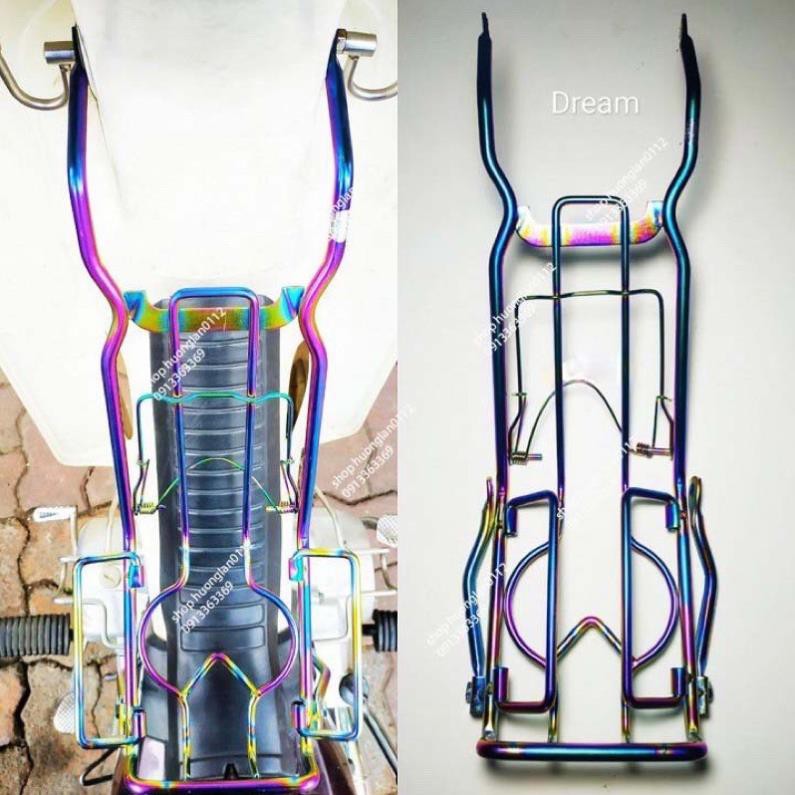 Baga lượn titan 7 màu 10 ly xe Dream.