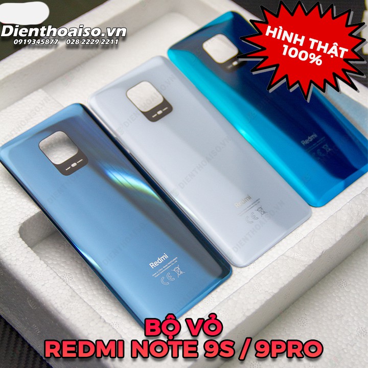 Nắp lưng xiaomi redmi note 9 pro / note 9s