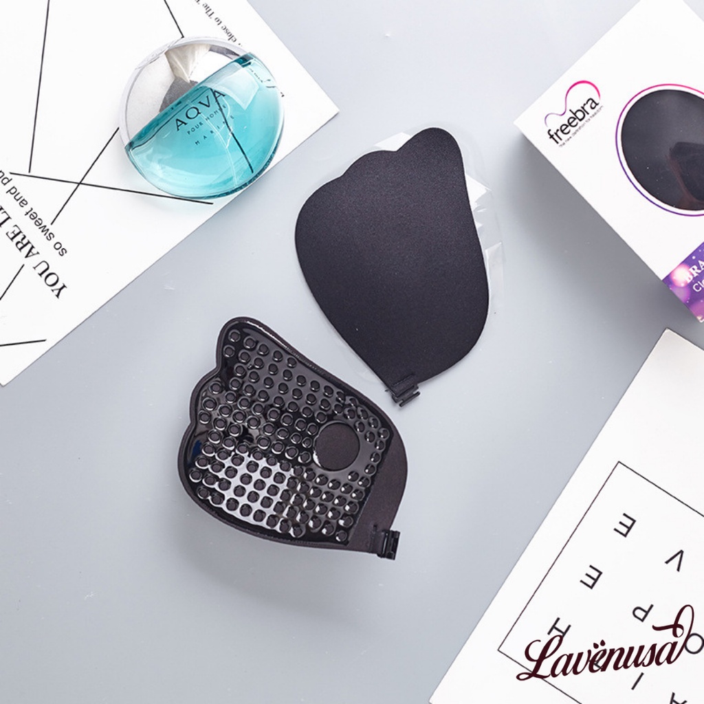 Miếng dán ngực silicon cánh tiên siêu dính cài trước nâng ngực LAVENUSA AL52
