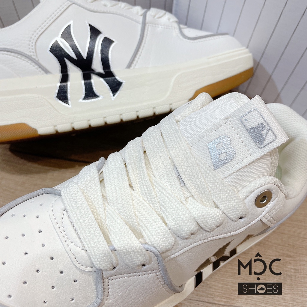 [CHÍNH HÃNG] Giày thể thao Sneaker MLB CHUNKY LINER màu Vintage Kem Đế Gum - Code: 3ASXCA12N - 50IVS