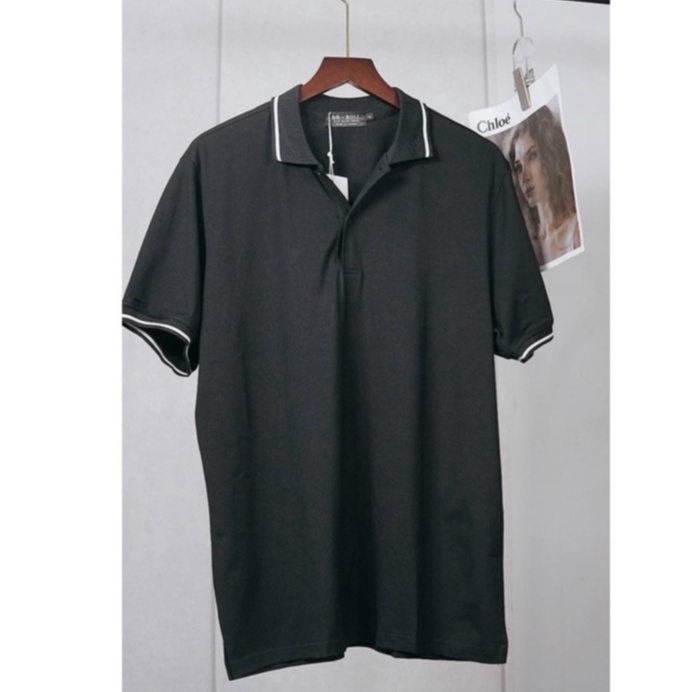 Áo polo nam cổ bẻ bigsize MALTRIK kẻ viền cổ tay chất liệu cotton thoáng mát