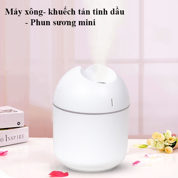 Máy Xông Khuếch Tán Tinh Dầu Phun Sương Mini Cầm Tay Lọc Không Khí G008