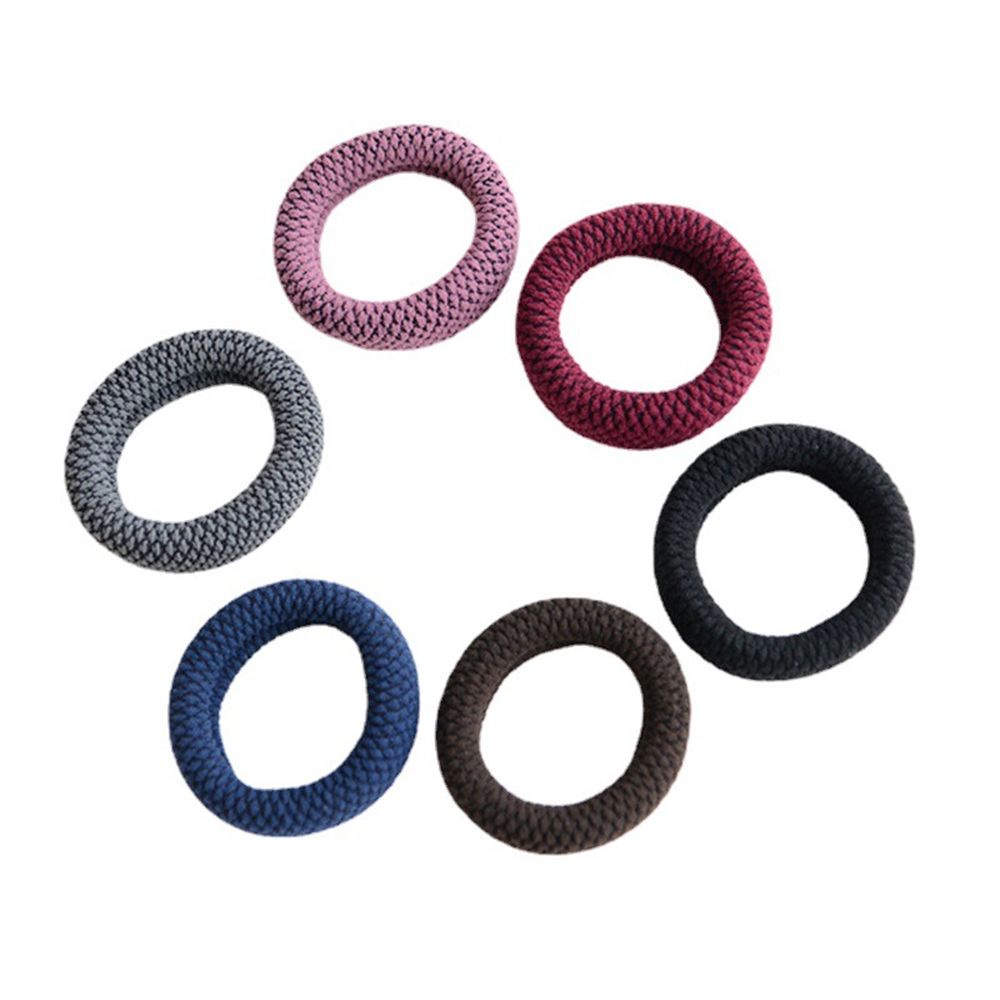 Dây Buộc Tóc Cao Su Co Giãn Nhiều Màu Thời Trang Cho Nữ