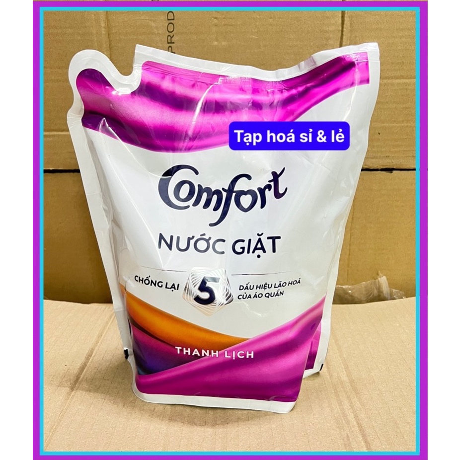 Nước giặt Comfort chống lão hoá vải hương thanh lịch 2,4kg