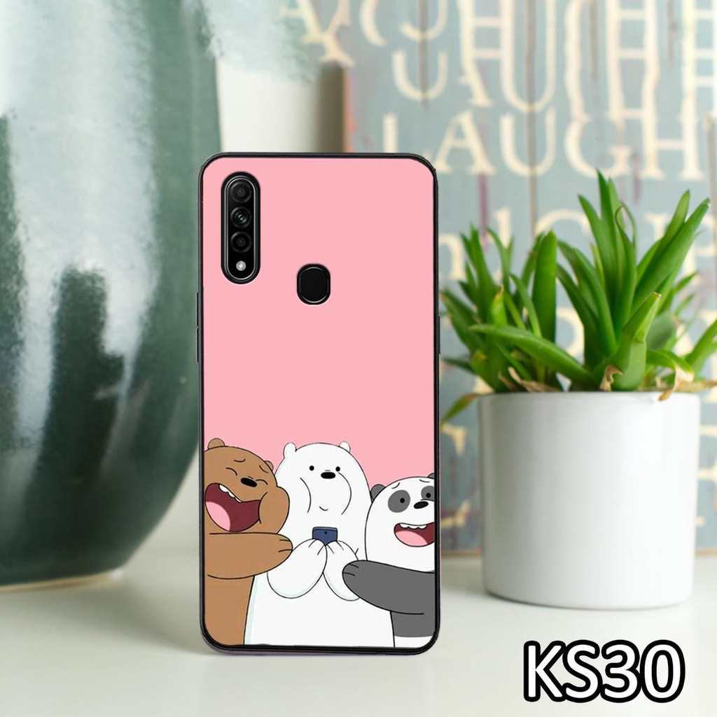 [SIÊU ƯU ĐÃI] Ốp lưng Oppo A8/A31/A91-2020 in hình chú GẤU BEER siêu đẹp, độc, lạ_KINGSTORE.HN_Ốp lưng điện thoại