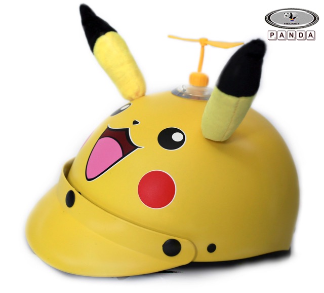 [Free ship] Mũ phượt Pikachu siêu kute