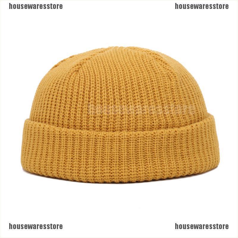 Mũ Len Beanie Giữ Ấm Mùa Đông Thời Trang Cho Nam Nữ