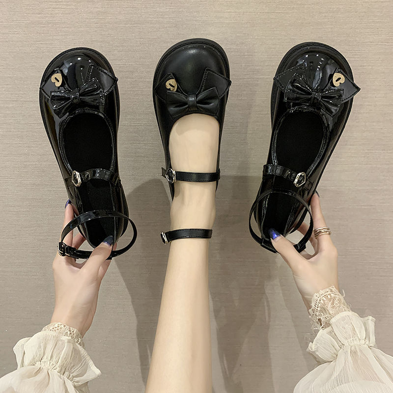 Giày Da Mềm Thiết Kế Cỡ Nhỏ Phong Cách Lolita Anh Quốc Cao Cấp Dành Cho Nữ | BigBuy360 - bigbuy360.vn