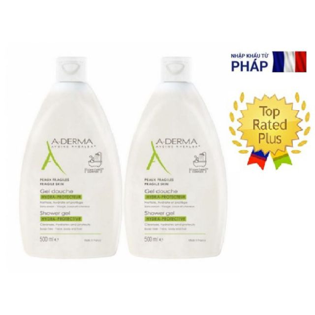 Sữa tắm giảm mụn lưng Aderma 500ml | BigBuy360 - bigbuy360.vn