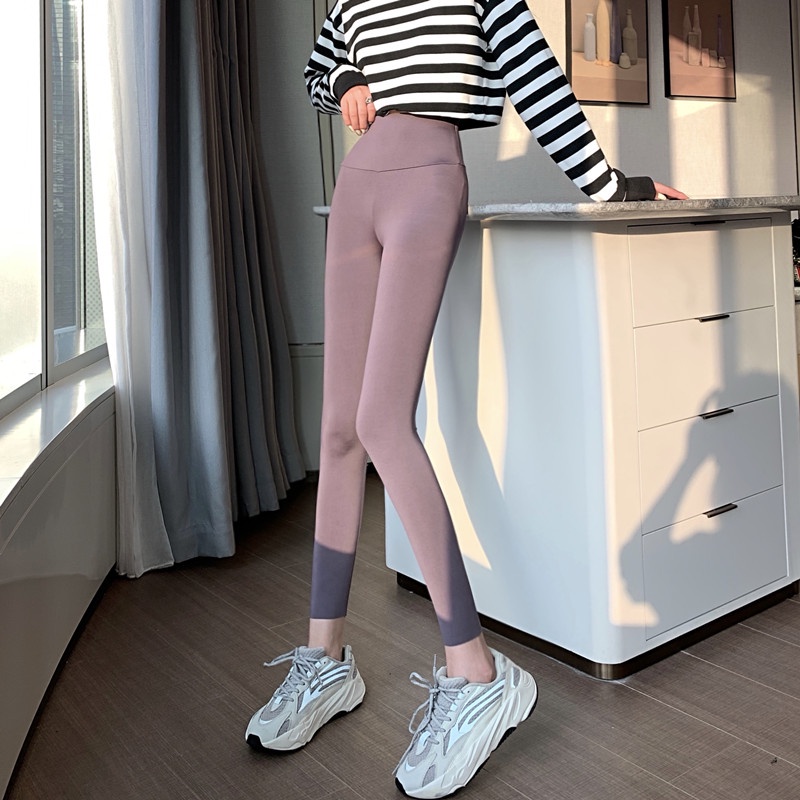 Porozi Quần legging  tập yoga phong cách Hàn Quốc cho nữ