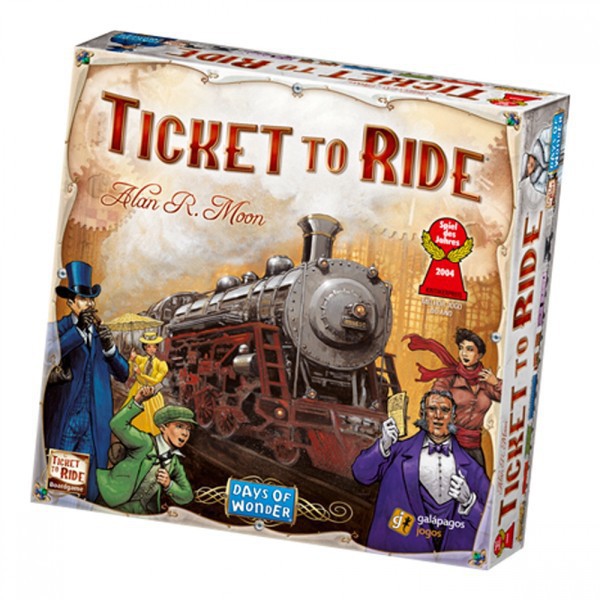 Trò Chơi Ticket To Ride: Europe Tiếng Anh, Board Game Chiến Thuật